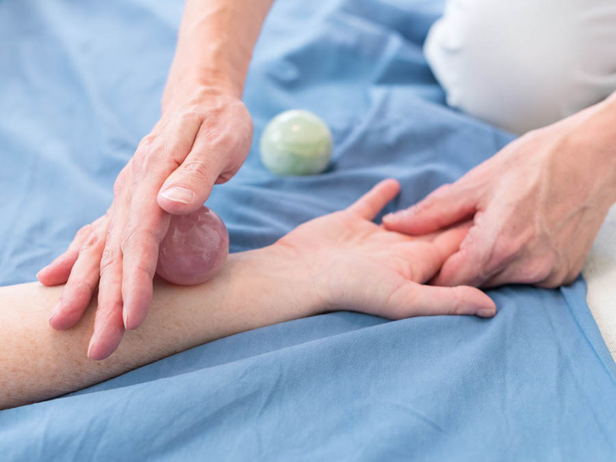 Therapie mit Kugeln